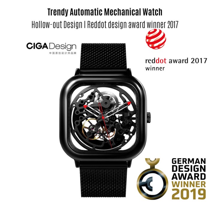 Xiaomi CIGA Design Reddot Design Award Automatic Mechanical Watch - Pe