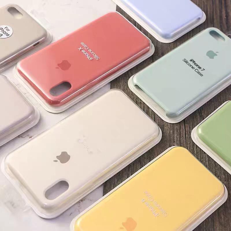 Softcase iphone Liquid silicone iphone semua model
