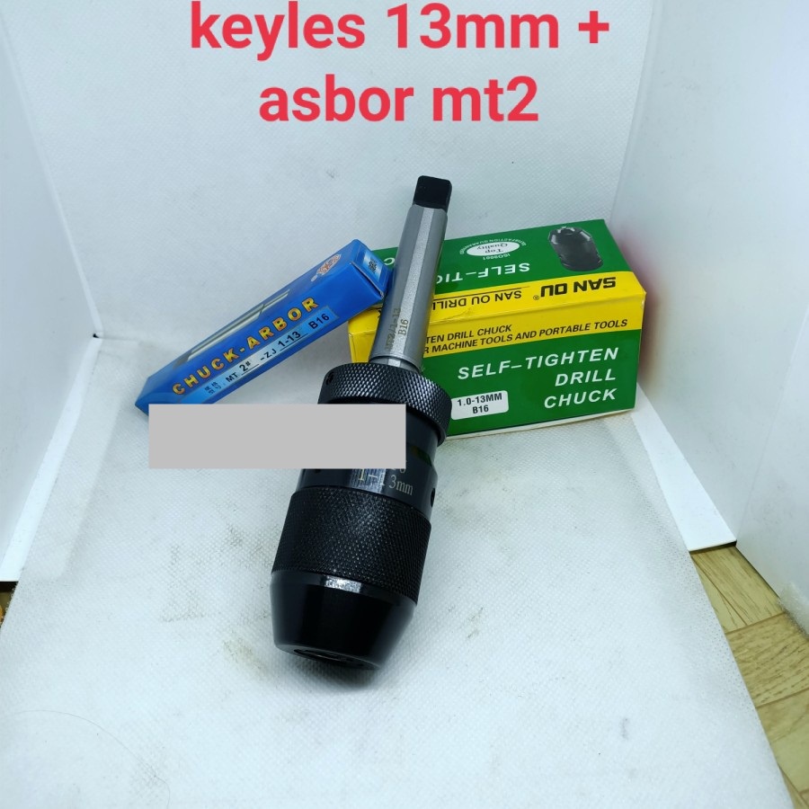 keyless 13mm set Mt2 - kepala bor