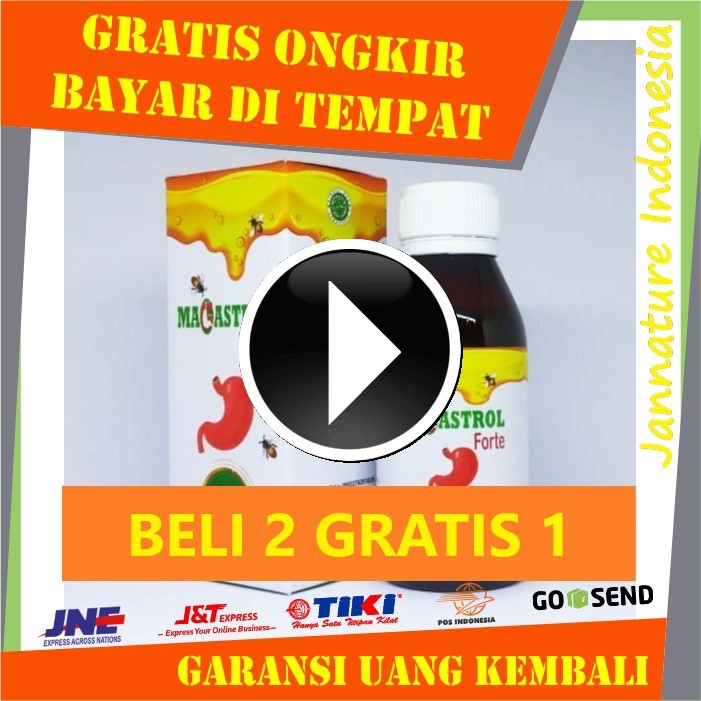 Magastrol Forte - Madu Asam Lambung Maag Gerd 100% Ori (Beli 2 Gratis 1)