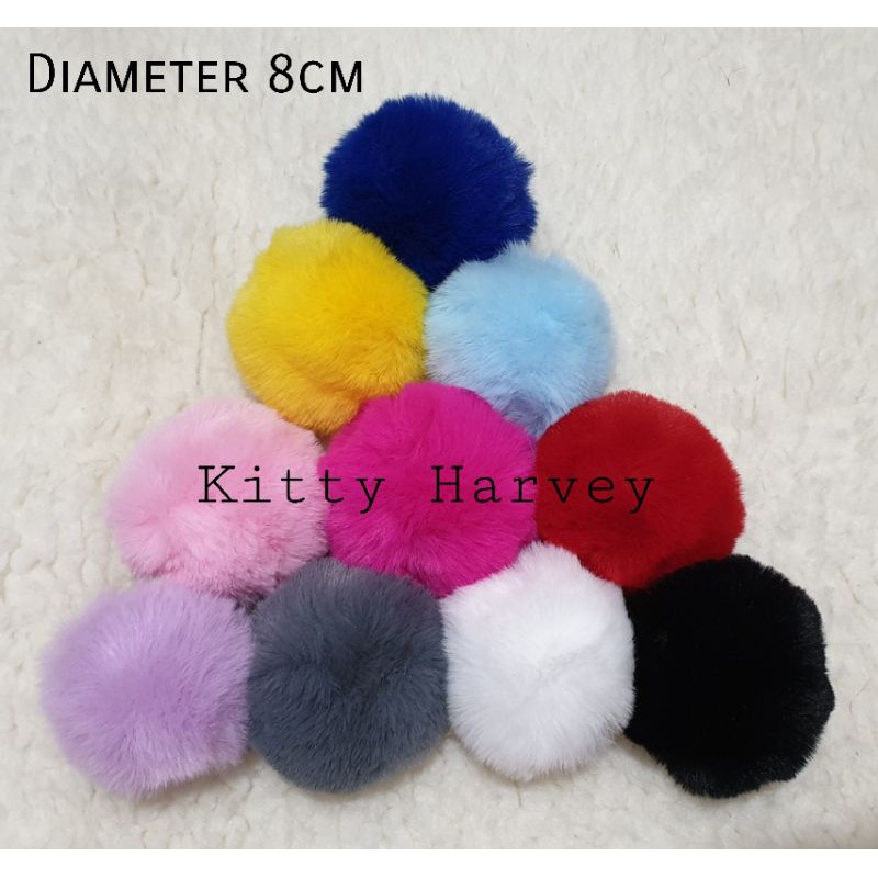 Pom pom 8cm | Pom pom bulu