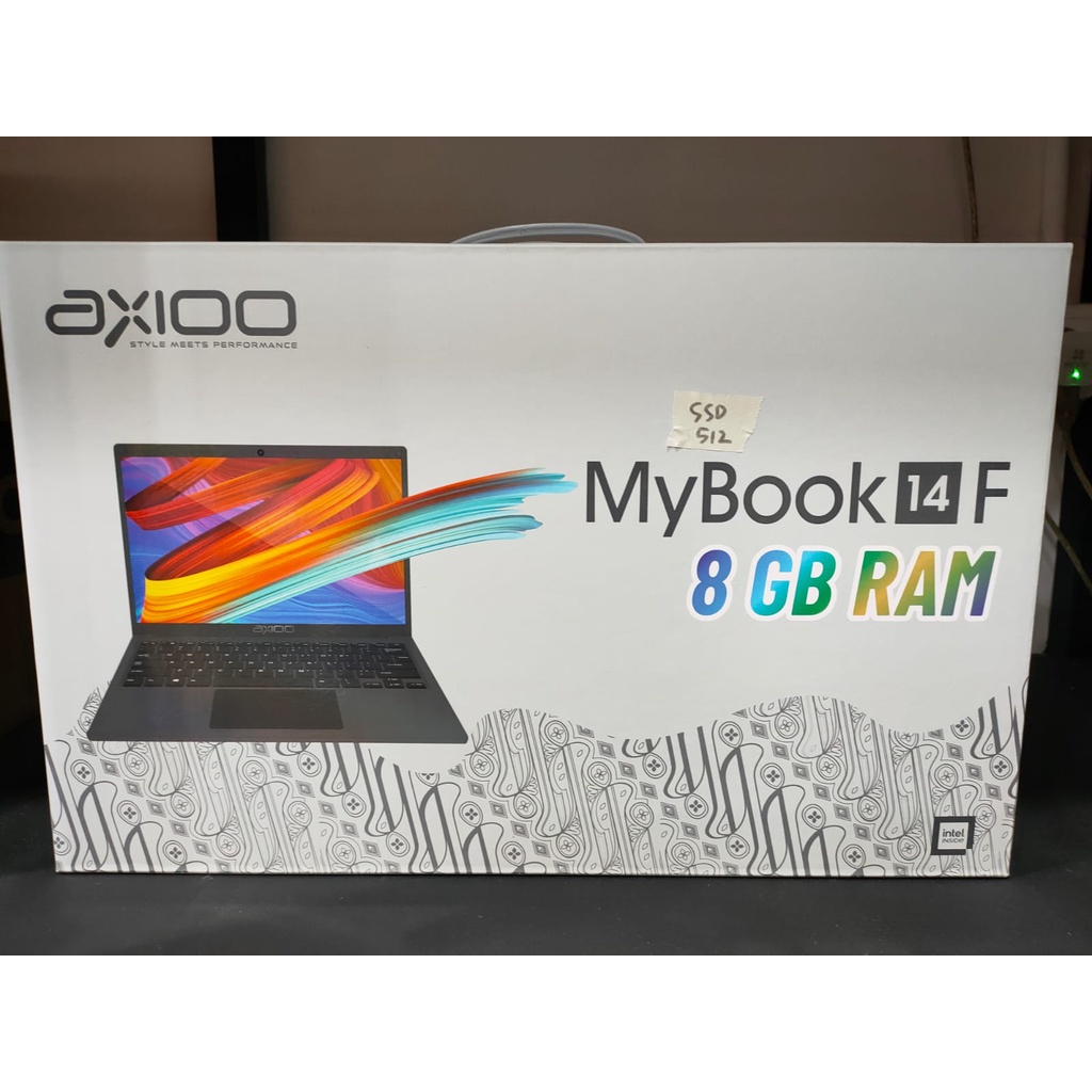 AXIOO MYBOOK 14F 8 GB SSD 512 GB