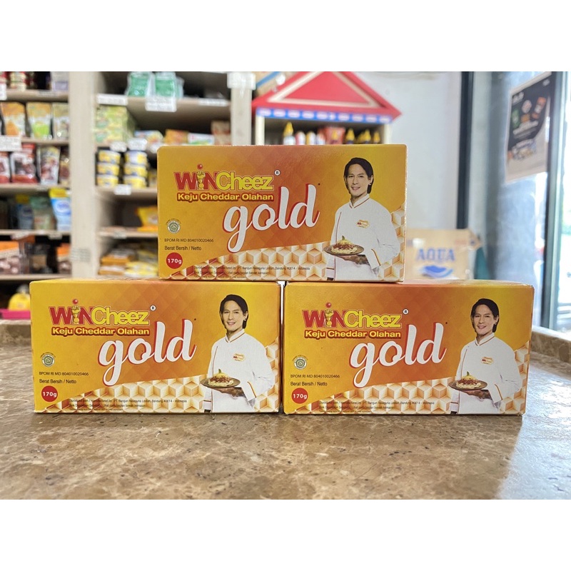 

Keju Wincheez Gold 170gr / Wincheez Gold / Keju Cheddar( Diskon 50%)