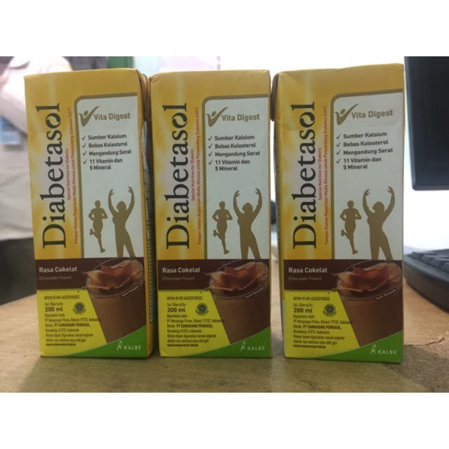 Diabetasol cokelat UHT
