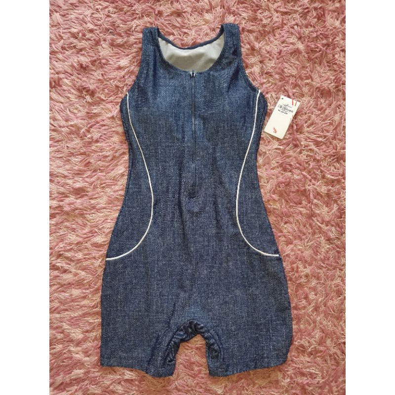 lee vierra unitard diving jeans baju renang wanita promo