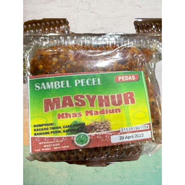 

Sambel Pecel Asli Masiun
