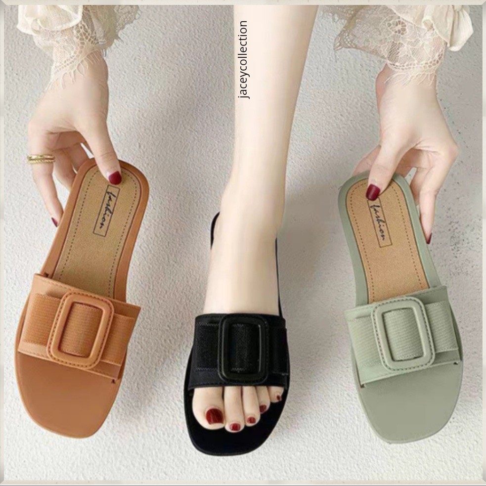  SANDAL  CASUAL WANITA  TRENDY IMPORT  Shopee  Indonesia