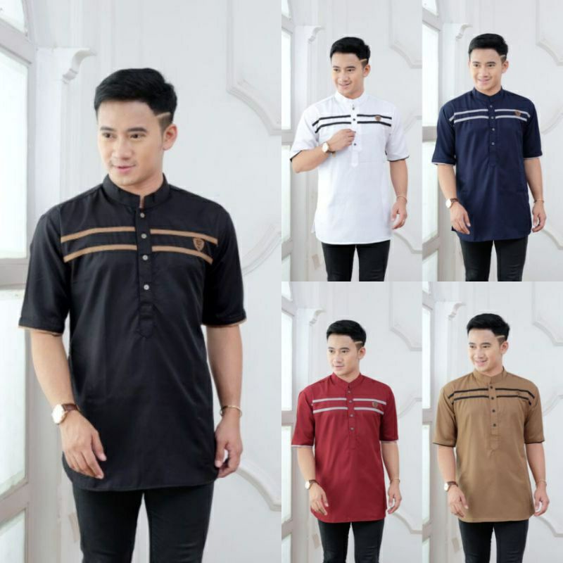 KOKO KURTA PAKISTAN LENGAN PENDEK