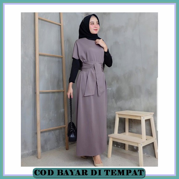 Gamis Ethica Ayumi 261(Cod) Baju Gamis Ramadhan Hari Raya Idul Fitri Sangat Bagus Bermerk Dan Pasti 