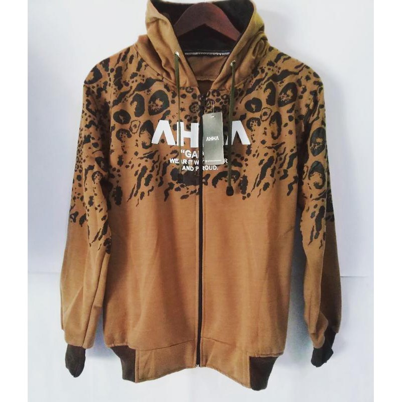 JAKET AHHA YELLOW MOTIF KONVEKSI BANDUNG