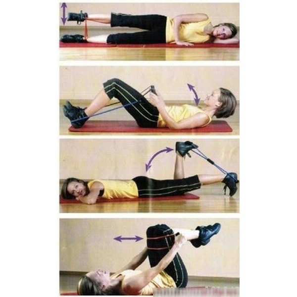 TALI YOGA / KARET FITNESS GYM / ALAT BANTU-5