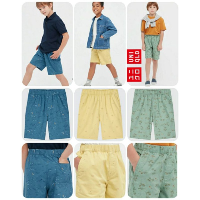 (2y-3y) CELANA PENDEK ANAK LAKI UNIQLO SHORT PANTS ORIGINAL BRANDED