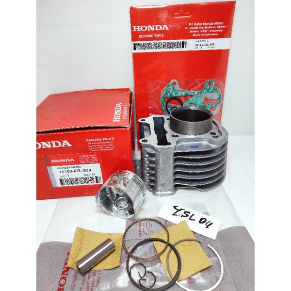 BLOK SEHER PISTON ORIGINAL HONDA BEAT FI SCOOPY FI SPACY FI AHM (KZL)