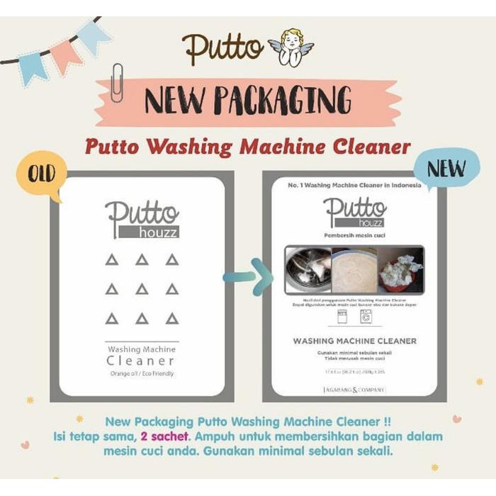 Putto Washing Machine Cleaner Shopee Indonesia