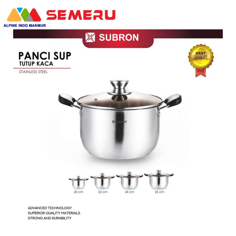 SUBRON PANCI SOUP STAINLESS STEEL 304