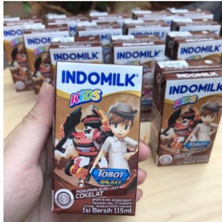 

INDOMILK UHT Kids Coklat / Strawberry 115 ml Dus Karton