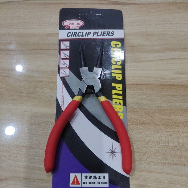 tang snap ring lurus tutup 6&quot; Venus / circlip plier lurus tutup 6&quot; Venus