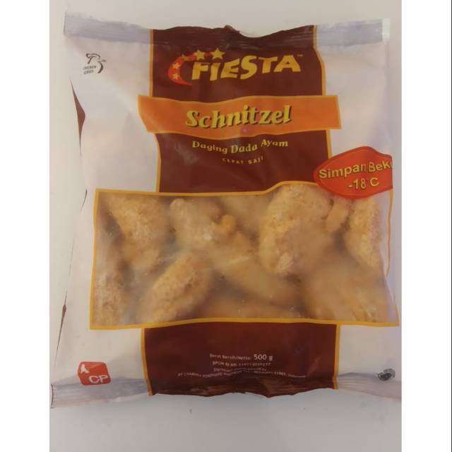 

Schnitzel Daging Dada Ayam Fiesta