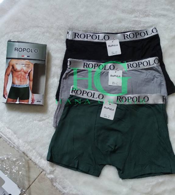 CELANA DALAM BOXER PRIA | CD BOXER MREK ROPOLO | CD BOXER HALUS
