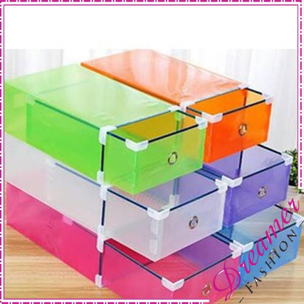 DF Box Sepatu Portable Box Sepatu High Quality Kotak DF Box Sepatu Portable Box Sepatu High Quality Kotak
