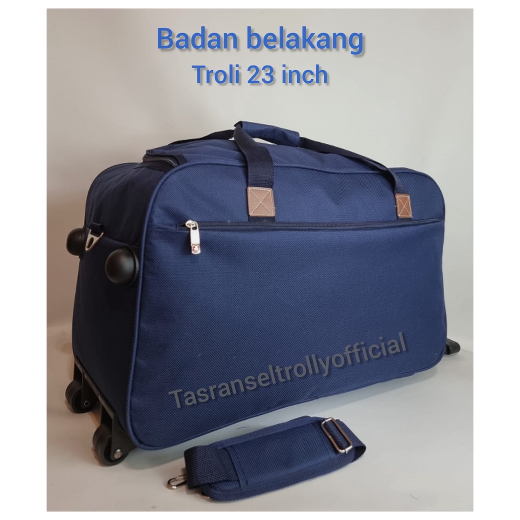 Tas Pakaian Troli Polo Interclub 58cmx25x36cm ukuran 23 inch original.