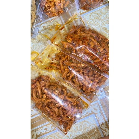 

keripik usus ayam variant rasa pedas jeruk purut 120g