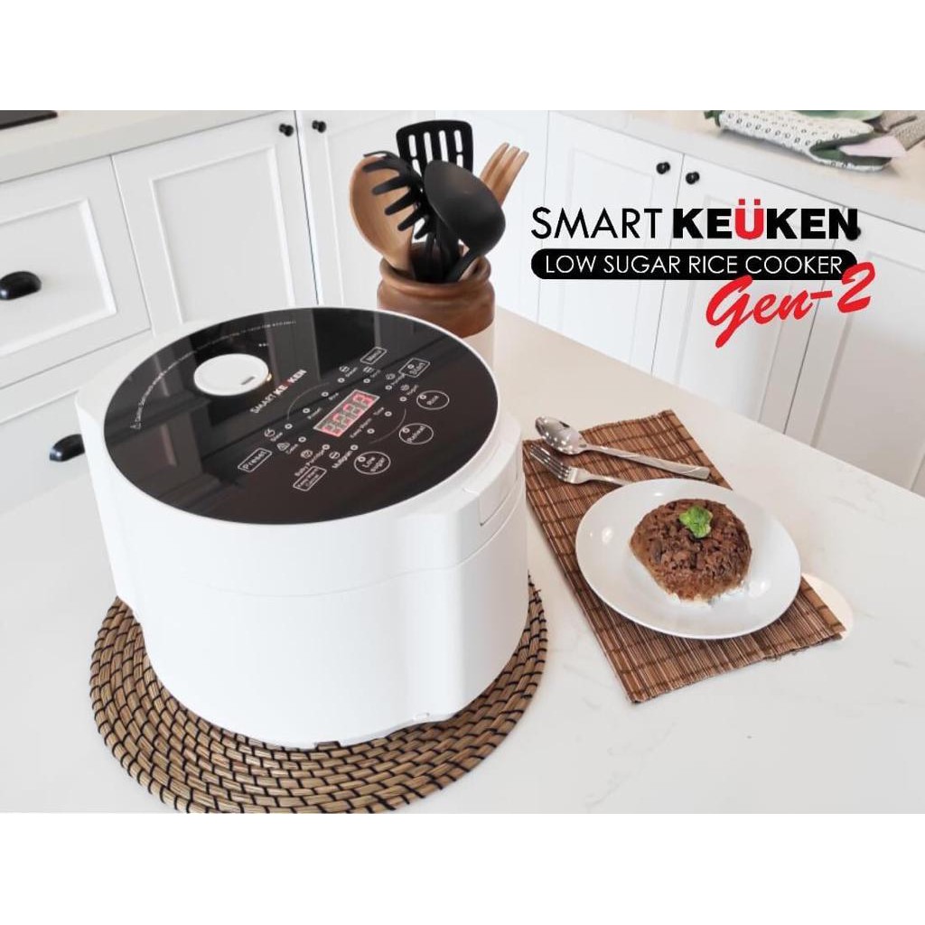 SMART KEUKEN RICE COOKER LOW CARBO / RICE COOKER RENDAH KARBOHIDRAT