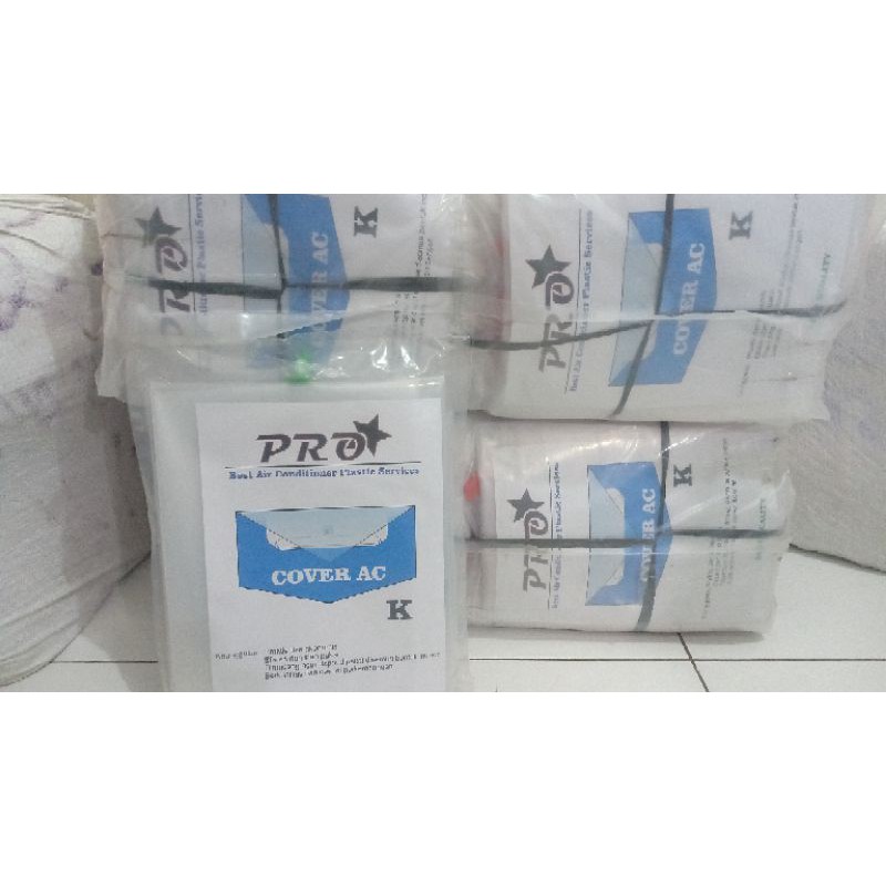 PELASTIK CUCI AC TEBALCOVER CUCI AC UNTUK  12 PK 34PK 1PK 112 PK BONUS SELANG 2 METER MEREK PRO