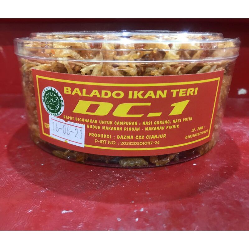 

Balado Ikan Teri DC 1