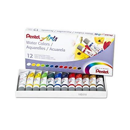 Jual Pentel Watercolours 12-Colour Indonesia|Shopee Indonesia