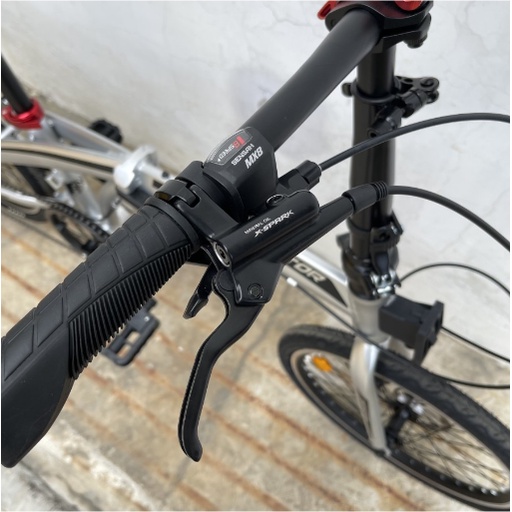 Sepeda Lipat Discbrake Alloy Senator Folding Bike