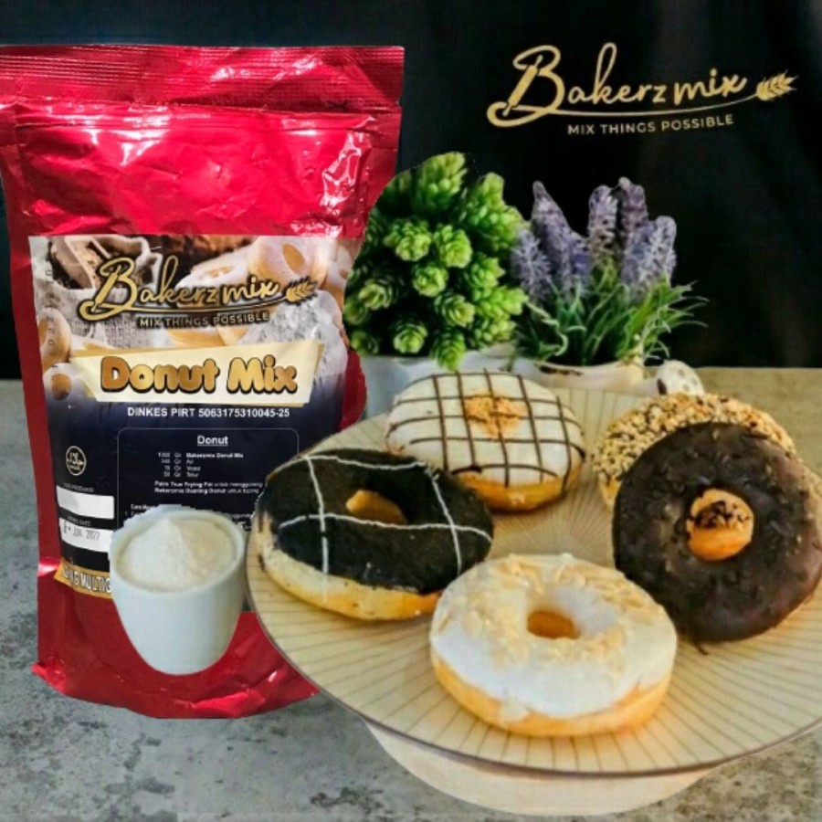 

Tepung Premix Multiguna Bakerzmix Donut Mix