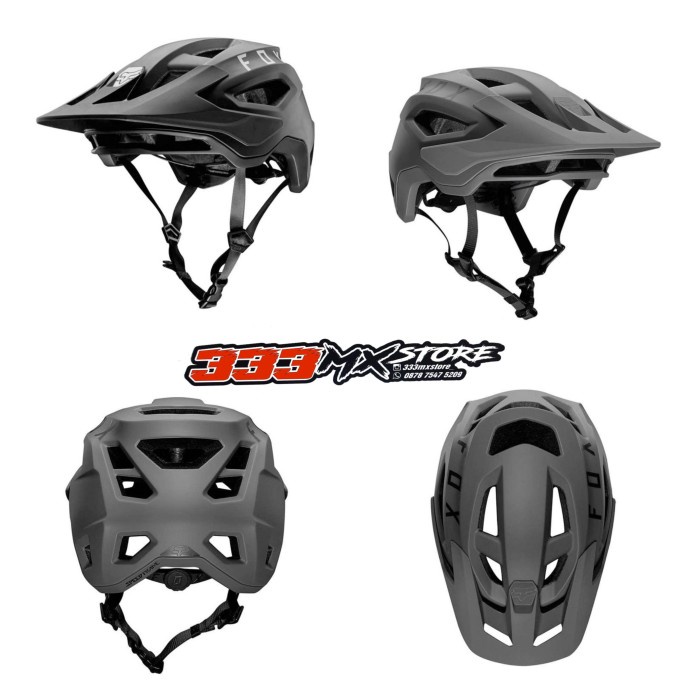 HELM SEPEDA DOWNHILL FOX SPEEDFRAME MTB