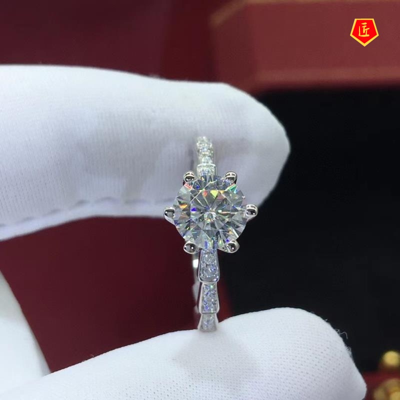 [Ready Stock]Creative Moissanite Ring Special-Interest Design