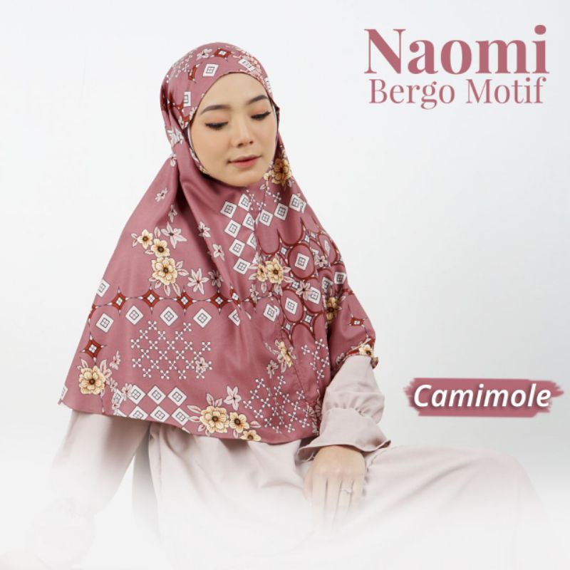 SUPPLIER HIJAB MURAH / TERMURAH / COD / BERGO MOTIF / BERGO INSTANT / BALQIS BERGO/ BERGO MAXMARA-Camimole