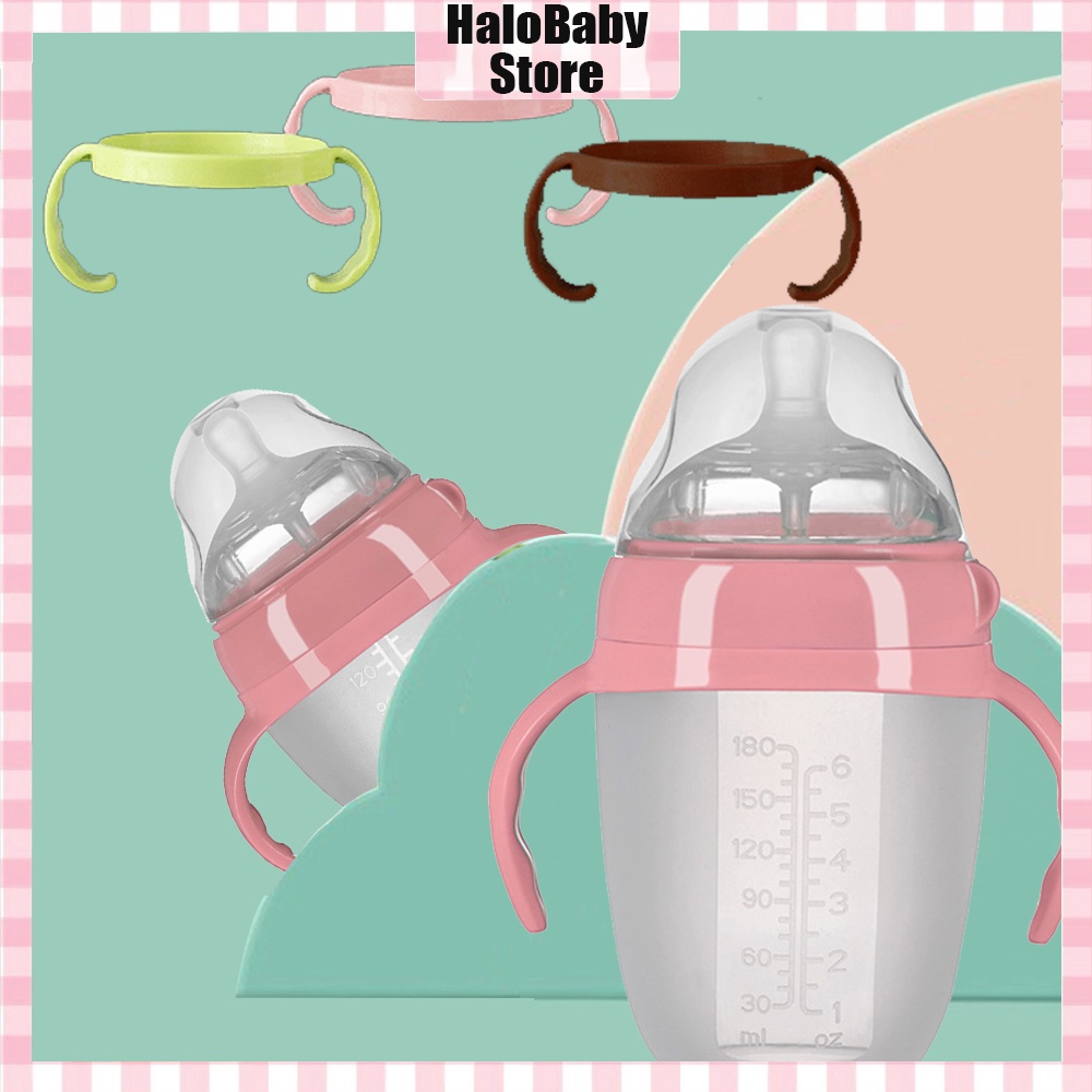 Halobaby PIKO BELLO pegangan botol susu bayi /bottle handle/ pegangan PIKO BELLO