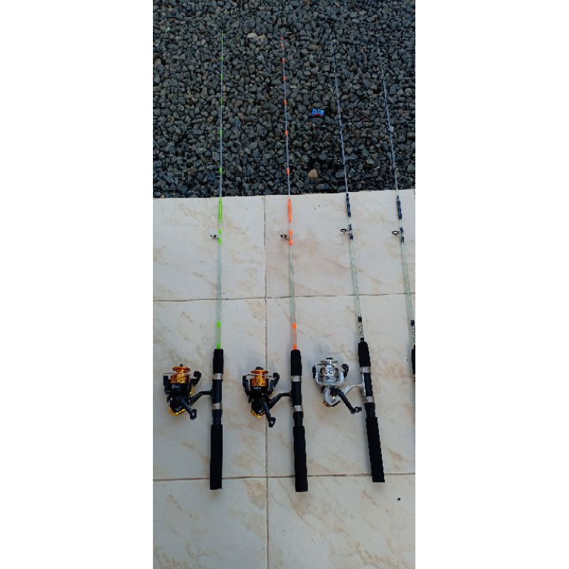 Joran Pancing 1 satu set murah nila udang super lentur sensitif 135 cm