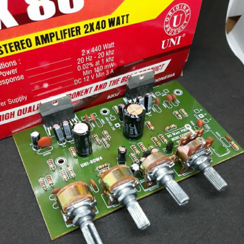 STEREO AMPLIFIER 2X40WATT AX-80