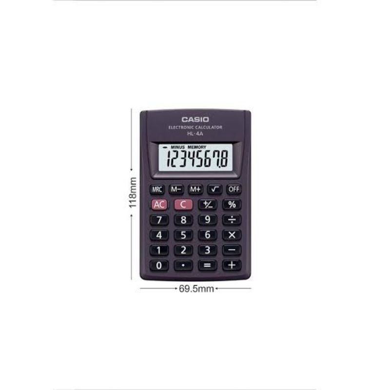 

Kalkulator Casio HL-4A