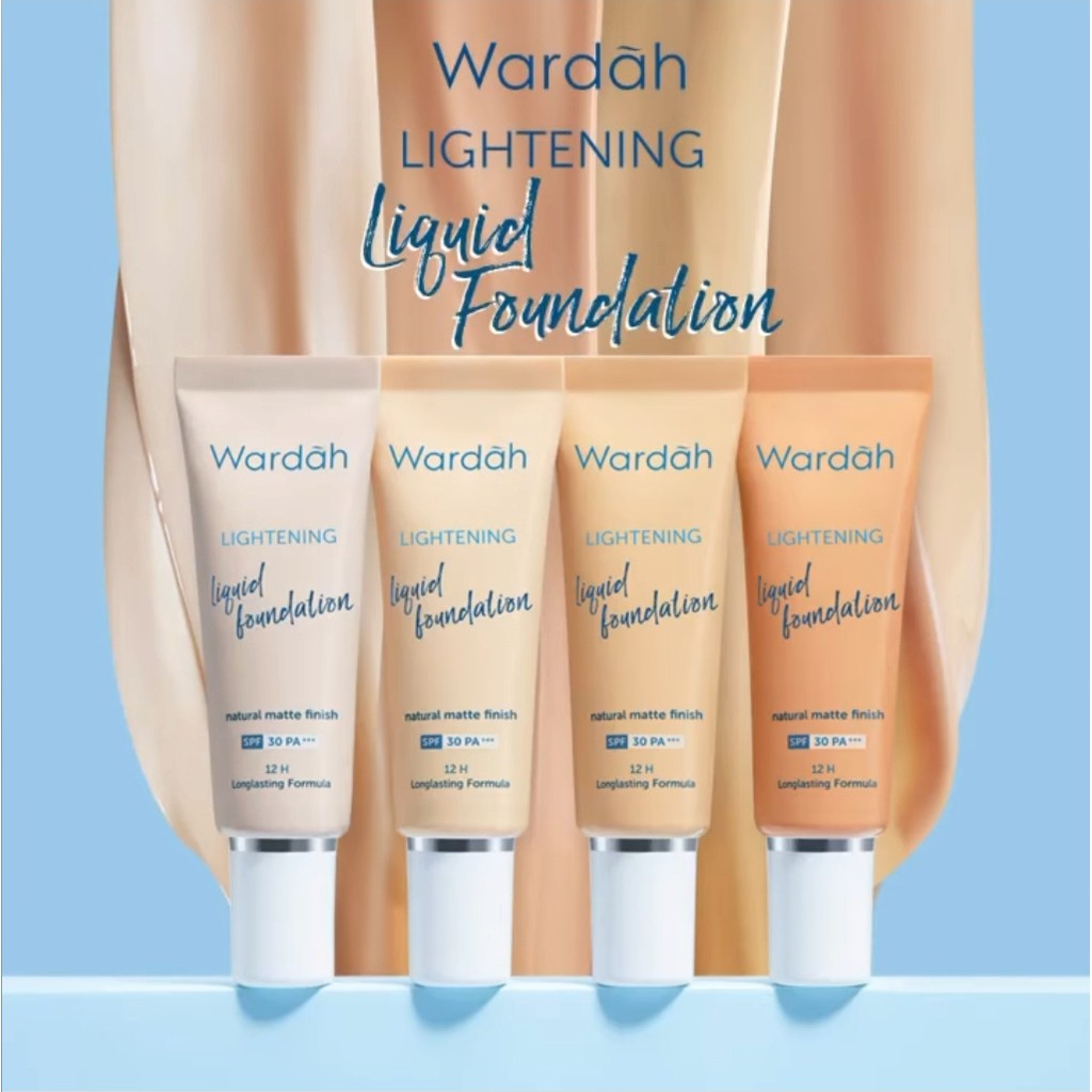 WARDAH Lightening Liquid Foundation SPF 30 PA+++ 25 ml