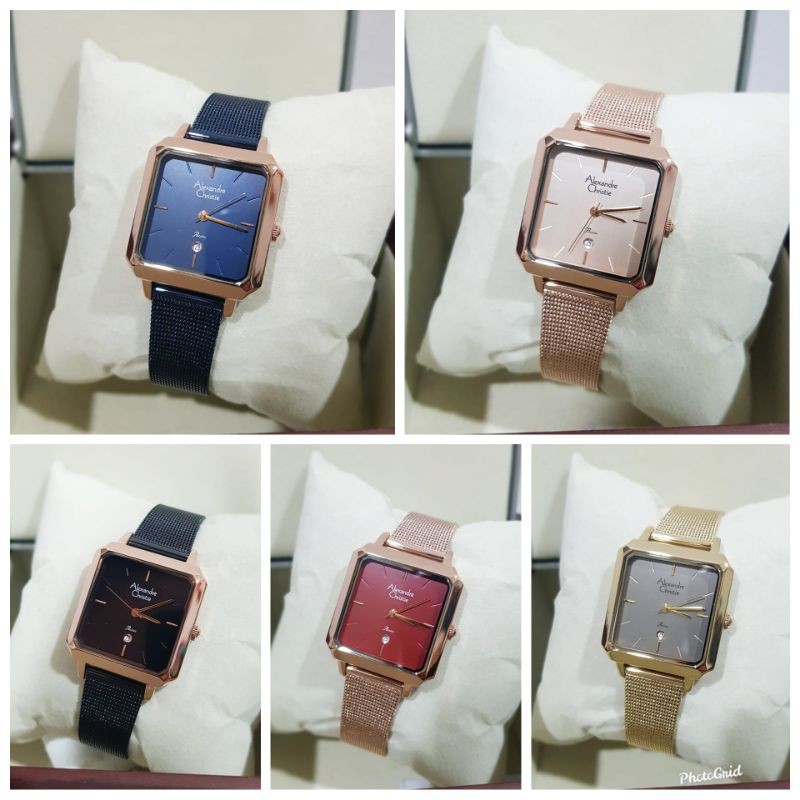 Jam Tangan Wanita Alexandre Christie 2911 Original