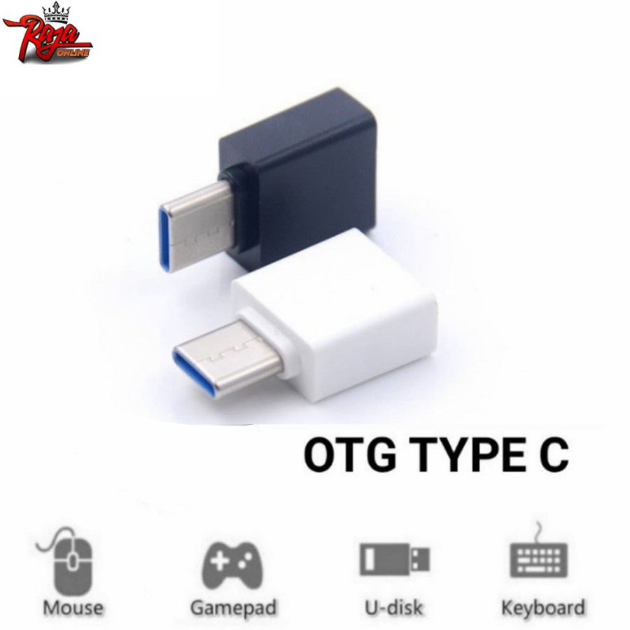 OTG Type C Mini Non Kabel Android Sambungan OTG ke Type C