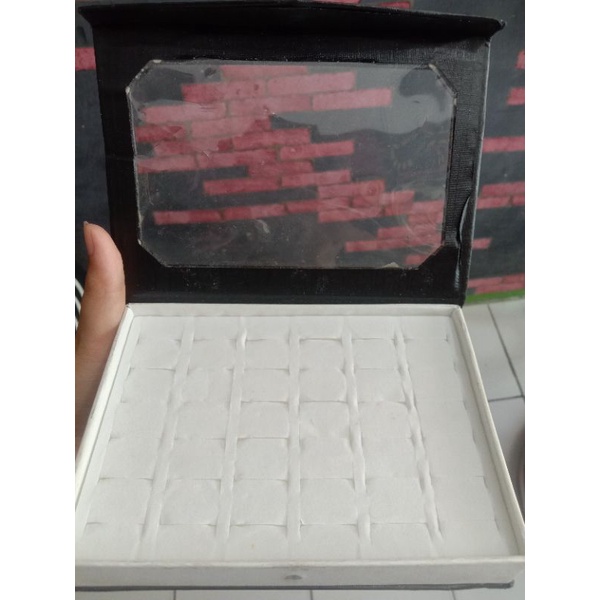 Kotak Box Cincin isi 36 Slot Cincin Untuk Jualan Cincin