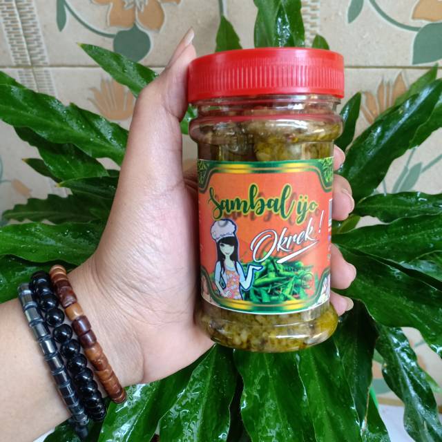 

Sambal ijo okrek