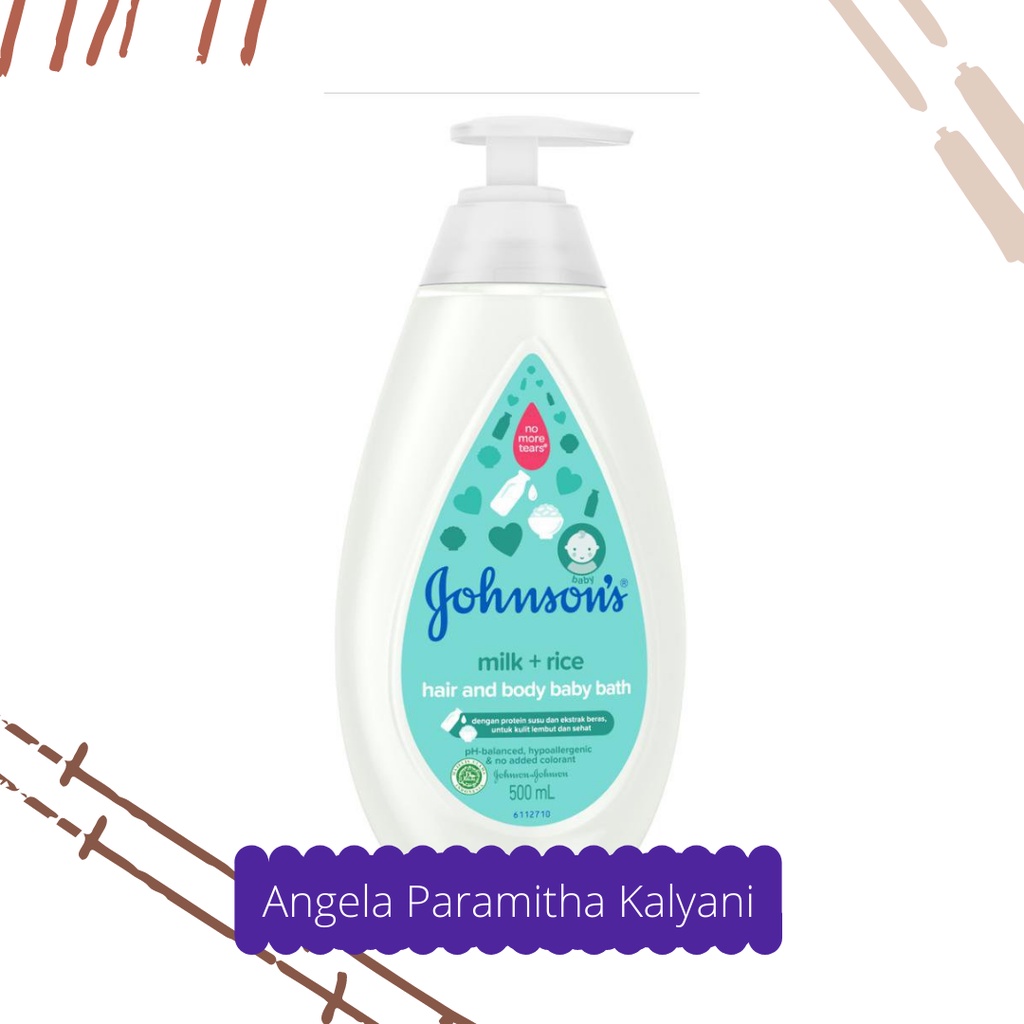 Johnson's Baby Bath Milk n Rice 200ml,500ml