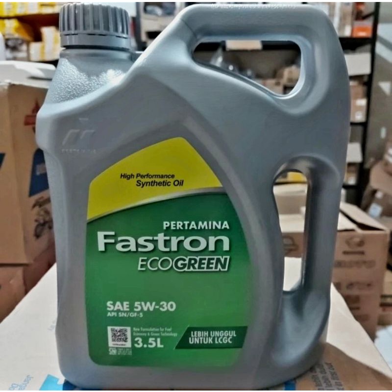 Fastron Eco Green 5W-30 Galon 3,5 Liter