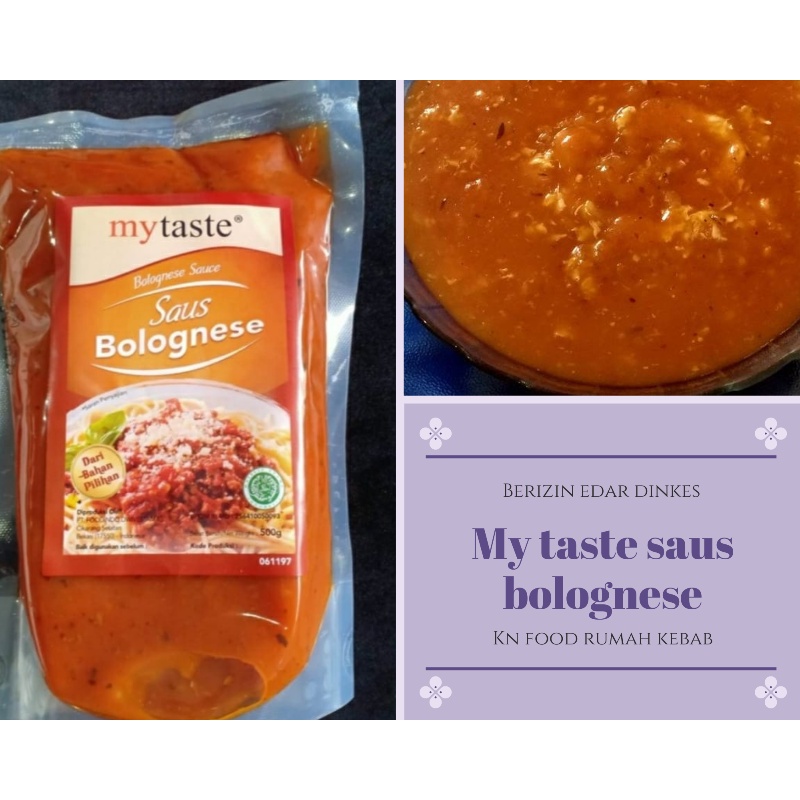 

my taste bolognaise sauce harga grosir termurah saus bolognese sauce spageti saus spagheti 500gram