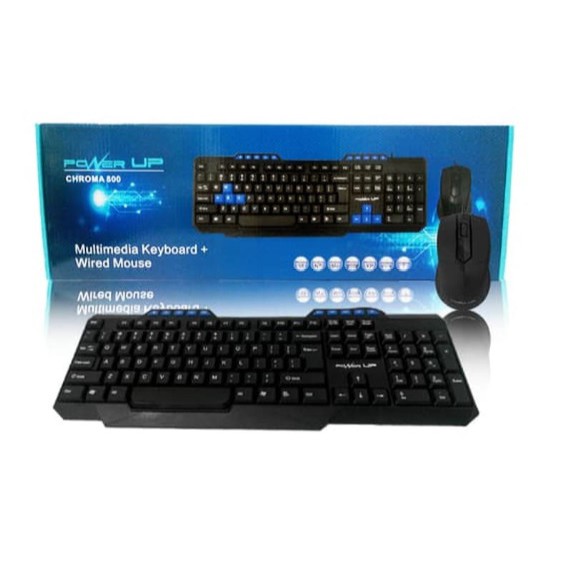 Keyboard Mouse Power Up Chroma 800 Combo