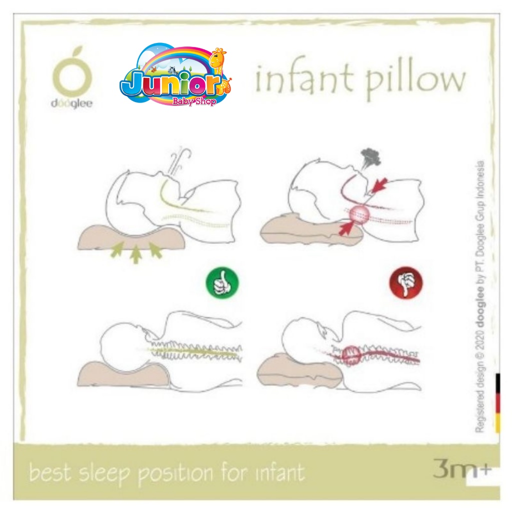 Doogle Infant Contour Pillow