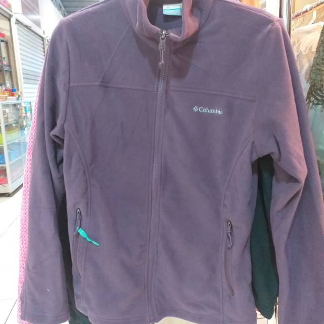 Columbia jaket ungu wanita